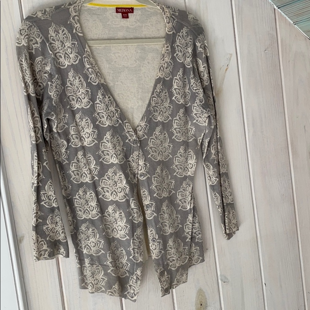 Button-front Cardigan